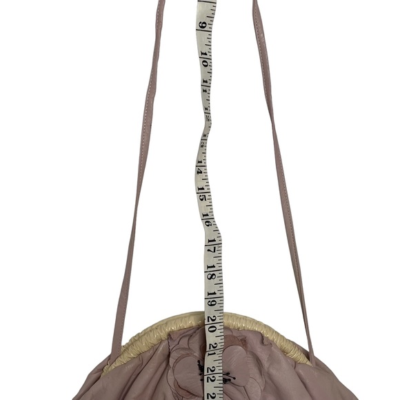 Vintage Timmy Woods Beverly Hills Bag 1977 Leather Crossbody - Picture 7 of 10